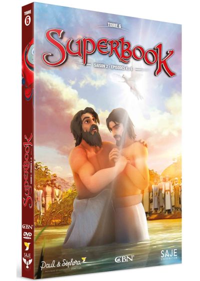 Superbook Tome 6 : Saison 2, épisodes 4 à 6 - DVD