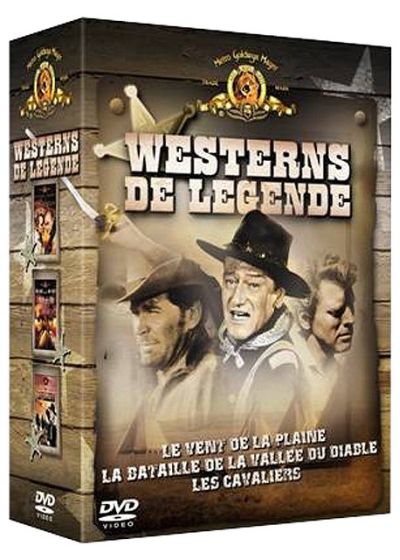 Westerns de légende - Coffret 2004 - 3 DVD (Pack) - DVD