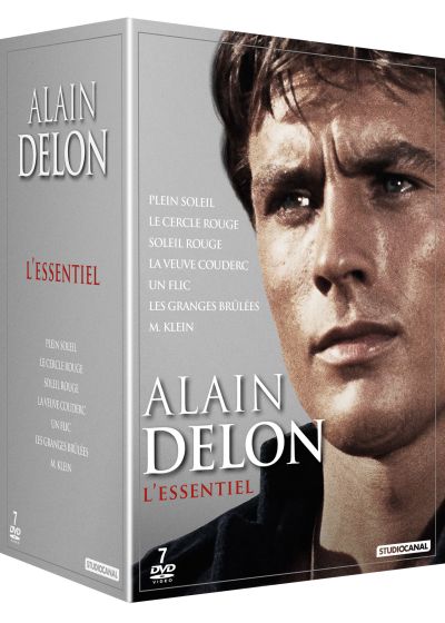 Alain Delon - L'essentiel : Plein soleil + Le Cercle rouge + Soleil rouge + La Veuve Couderc + Un flic + Les Granges brûlées + M. Klein (Pack) - DVD