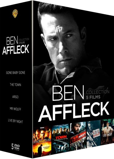 Ben Affleck - Collection 5 films : Argo + The Town + Mr. Wolff + Live by Night + Gone Baby Gone (Pack) - DVD