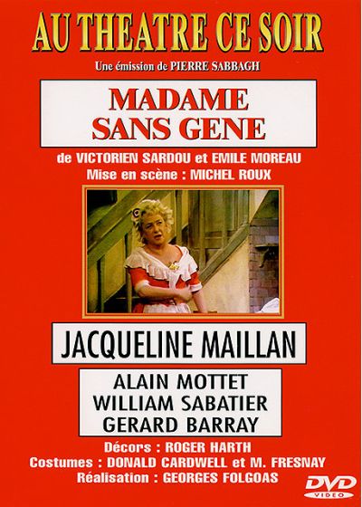 Madame sans gêne - DVD