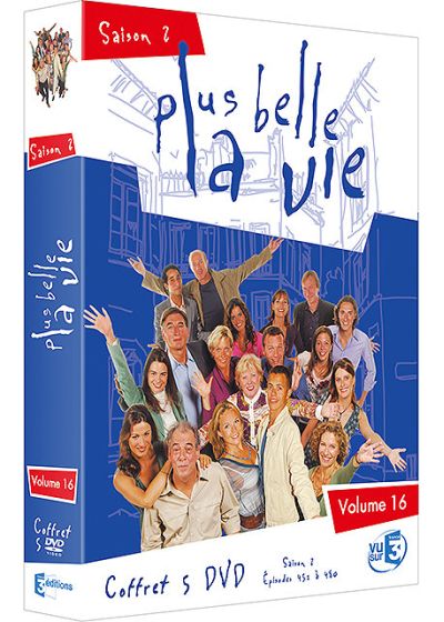 Plus belle la vie - Volume 16 - Saison 2 - DVD
