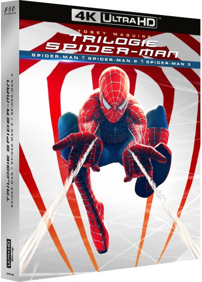 Trilogie Spider-Man : Spider-Man + Spider-Man 2 + Spider-Man 3 (4K Ultra HD) - 4K UHD