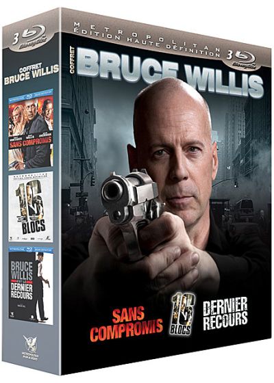 Bruce Willis : Sans compromis + 16 Blocs + Dernier recours (Pack) - Blu-ray