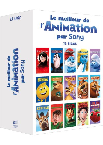 Le Meilleur de l'animation par Sony - 15 films (Pack) - DVD