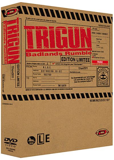 Trigun - Badlands Rumble : The Movie (Édition Collector) - DVD