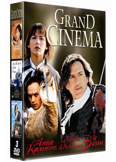 Grand Cinéma - Coffret - Anna Karenine + La fille de d'Artagnan + Le Bossu - DVD