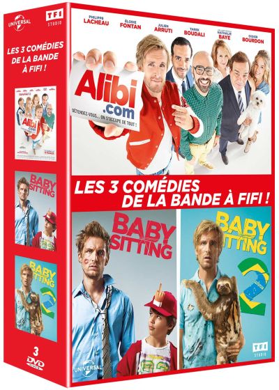 Les 3 comédies de la bande à Fifi ! : Alibi.com + Babysitting 1 & 2 (Pack) - DVD