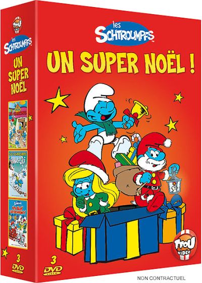 Les Schtroumpfs - Coffret - Un super Noël (Pack) - DVD