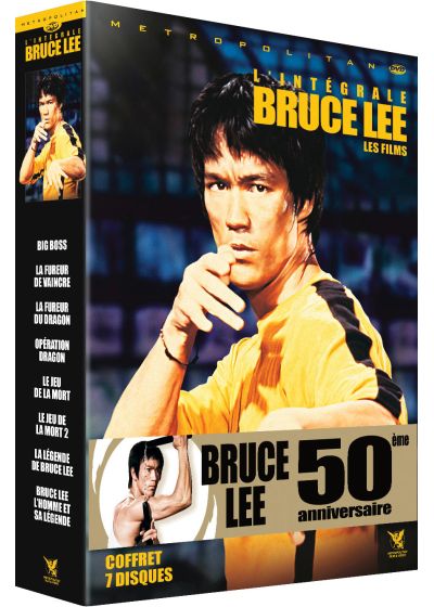 L'Intégrale Bruce Lee - Les films - Coffret 7 disques (Édition Limitée 50ème Anniversaire) - DVD