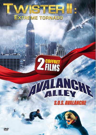 Twister II : Extreme Tornado + Avalanche Alley (Pack) - DVD