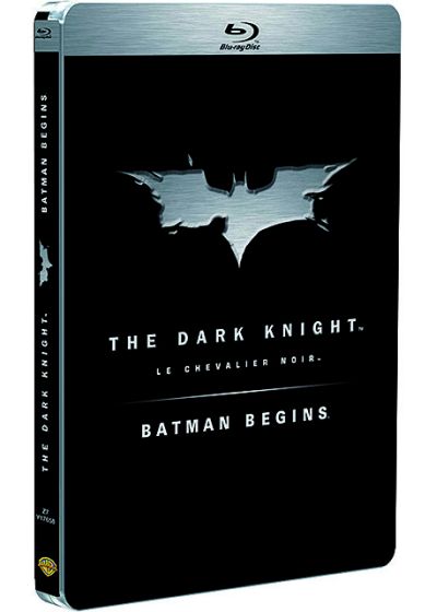Batman Begins + The Dark Knight (Édition SteelBook limitée) - Blu-ray