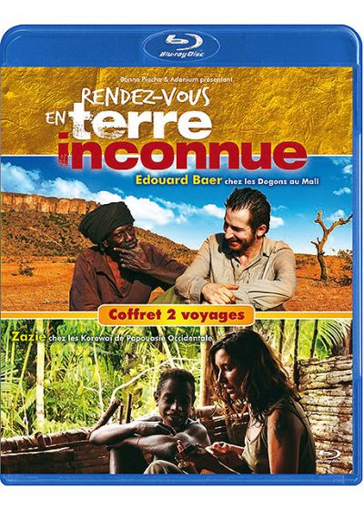 Rendez-vous en terre inconnue - Edouard Baer chez les Dogons au Mali / Zazie chez les Korowaï en Indonésie - Blu-ray