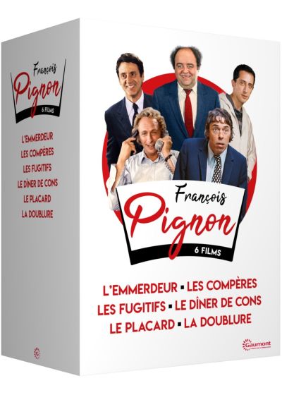 François Pignon, 6 films : L'emmerdeur + Les compères + Les fugitifs + Le dîner de cons + Le placard + La doublure (Édition Limitée) - DVD
