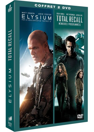 Elysium + Total Recall - Mémoires programmées (Pack) - DVD