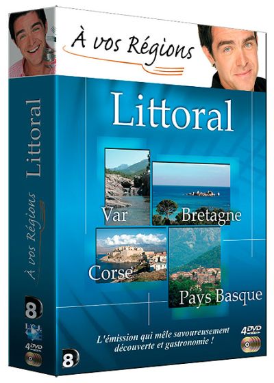 A vos régions : Littoral : Var + Bretagne + Corse + Pays Basque (Pack) - DVD