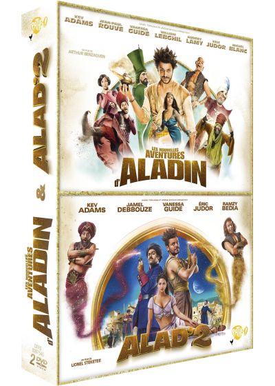 Les Nouvelles aventures d'Aladin + Alad'2 - DVD