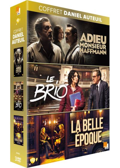 Daniel Auteuil - Coffret : La Belle Époque + Adieu Monsieur Haffmann + Le Brio (Pack) - DVD