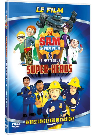 Sam le Pompier - Le film : Sam le Pompier & le mystérieux Super-héros - DVD