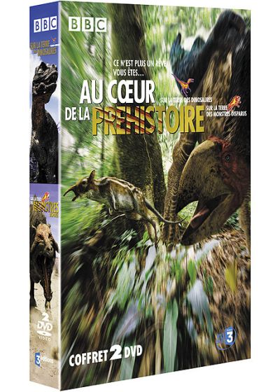 Au coeur de la préhistoire - Coffret - Sur la terre des dinosaures + Sur la terre des monstres disparus - DVD