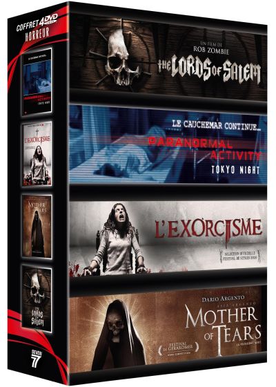 Horreur - Coffret 4 films : Mother of Tears + L'Exorcisme + The Forest + Paranormal Activity - Tokyo Night (Pack) - DVD