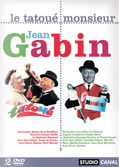 Jean Gabin - Coffret Comédie - Le tatoué + Monsieur - DVD