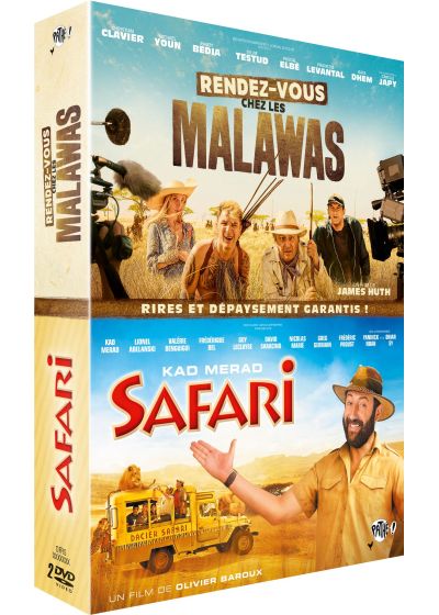 Safari + Rendez-vous chez les Malawas (Pack) - DVD