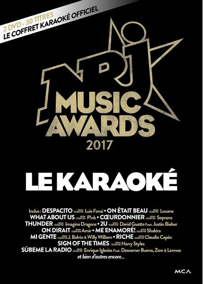 NRJ Music Awards 2017 karaoké - DVD