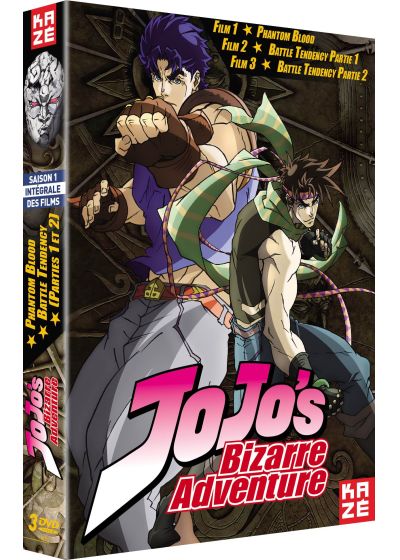 JoJo's Bizarre Adventure - Saison 1 : Intégrale des films - DVD