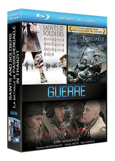 Coffret Guerre : Saints and Soldiers + La bataille de Passchendaele + In Tranzit (Pack) - Blu-ray