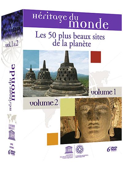 Héritage du monde : Les 50 plus beaux sites de la planète - Vol. 1 & 2 (Pack) - DVD