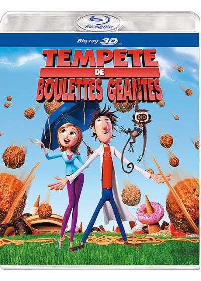 Tempête de boulettes géantes (Blu-ray 3D) - Blu-ray 3D