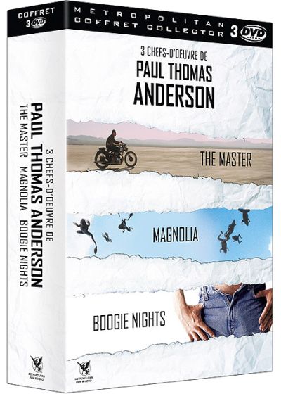 3 chefs-d'oeuvre de Paul Thomas Anderson - The Master + Magnolia + Boogie Nights (Coffret Collector) - DVD