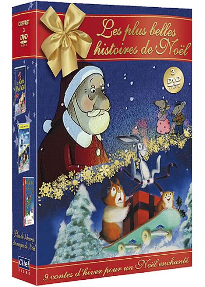 Les Plus belles histoires de Noël (Coffret 3 DVD) (Pack) - DVD