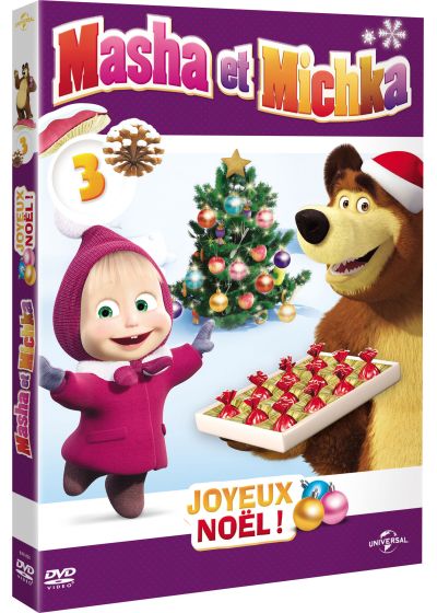 Masha et Michka - 3 - Joyeux Noël ! - DVD