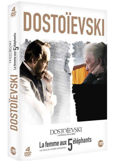 Dostoïevski : L'intégrale de la série + La femme aux 5 éléphants - DVD