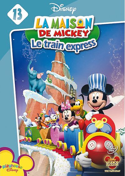 La Maison de Mickey - 13 - Le train express (DVD + Puzzle) - DVD