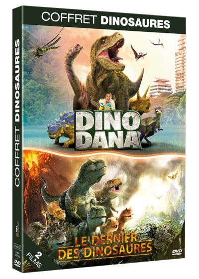 Coffret dinosaures : Dino Dana + Le Dernier des dinosaures (Pack) - DVD