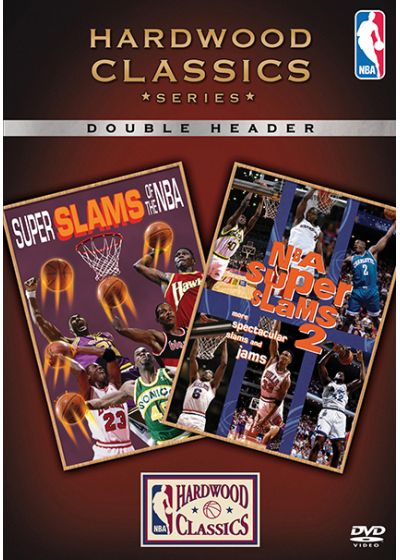 Hardwood Classics Series : Super Slams of the NBA + NBA Supers Slams 2 - DVD