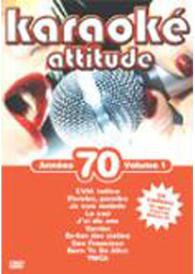Karaoké attitude - Années 70 - Volume 1 - DVD