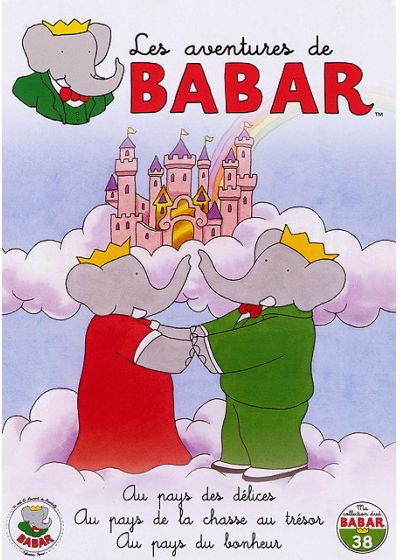 Les Aventures de Babar - 38 - Au pays des délices + Au pays de la chasse au trésor + Au pays du bonheur - DVD