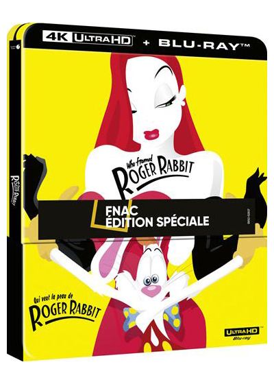 Qui veut la peau de Roger Rabbit (Exclusivité FNAC boîtier SteelBook - 4K Ultra HD + Blu-ray) - 4K UHD