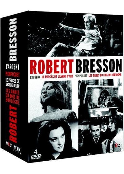 Robert Bresson - Coffret - L'argent + Pickpocket + Le procès de Jeanne d'Arc + Les dames du Bois de Boulogne (Pack) - DVD