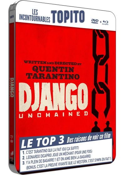 Django Unchained (Combo Blu-ray + DVD - Édition boîtier métal FuturePak) - Blu-ray
