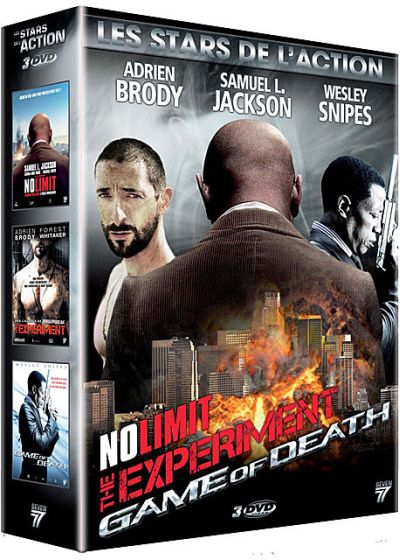 Stars de l'action : No Limit + The Experiment + Game of Death (Pack) - DVD
