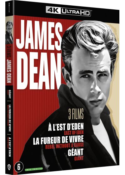 James Dean - Géant + La fureur de vivre + À l'est d'Eden (4K Ultra HD) - 4K UHD