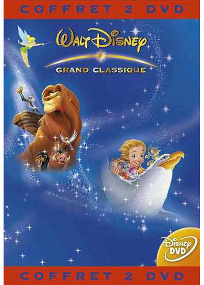 Coffret Garçons - Le Roi Lion + Bernard et Bianca au pays des kangourous - DVD