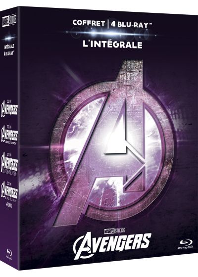 Avengers - Intégrale - 4 films - Blu-ray