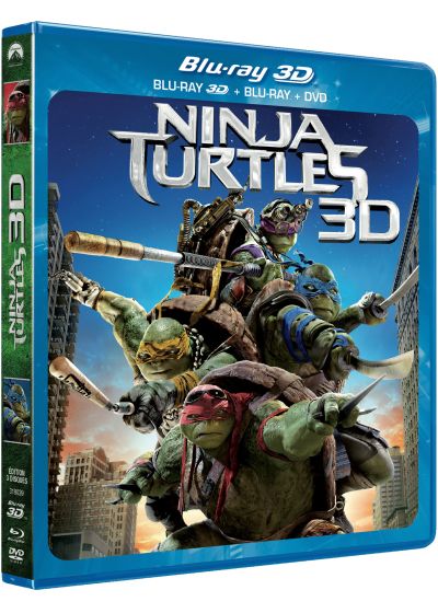 Ninja Turtles (Combo Blu-ray 3D + Blu-ray + DVD) - Blu-ray 3D