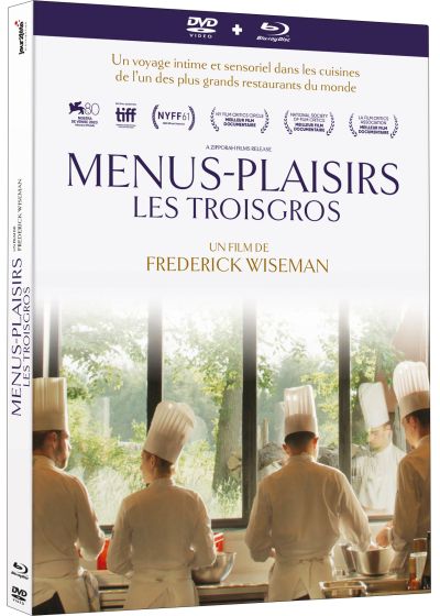 Menus-plaisirs. Les Troisgros (Exclusivité FNAC - Blu-ray + DVD) - Blu-ray